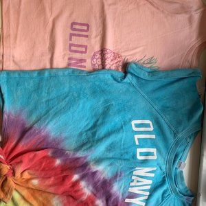 2 Girls Old Navy Shirts